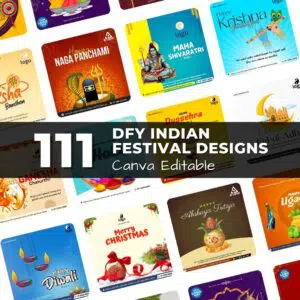 Indian Festival Canva Templates