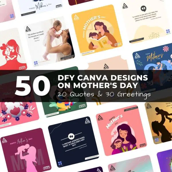 50 Canva Designs on Mothers Day