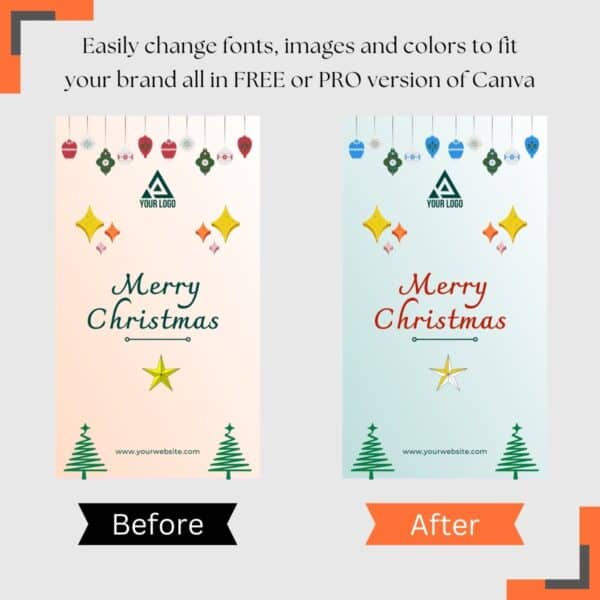 Christmas Instagram Story Templates