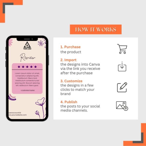 Instagram Story Review Templates
