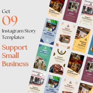 Support Small Business Instagram Story Templates