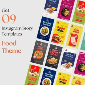 instagram food story templates