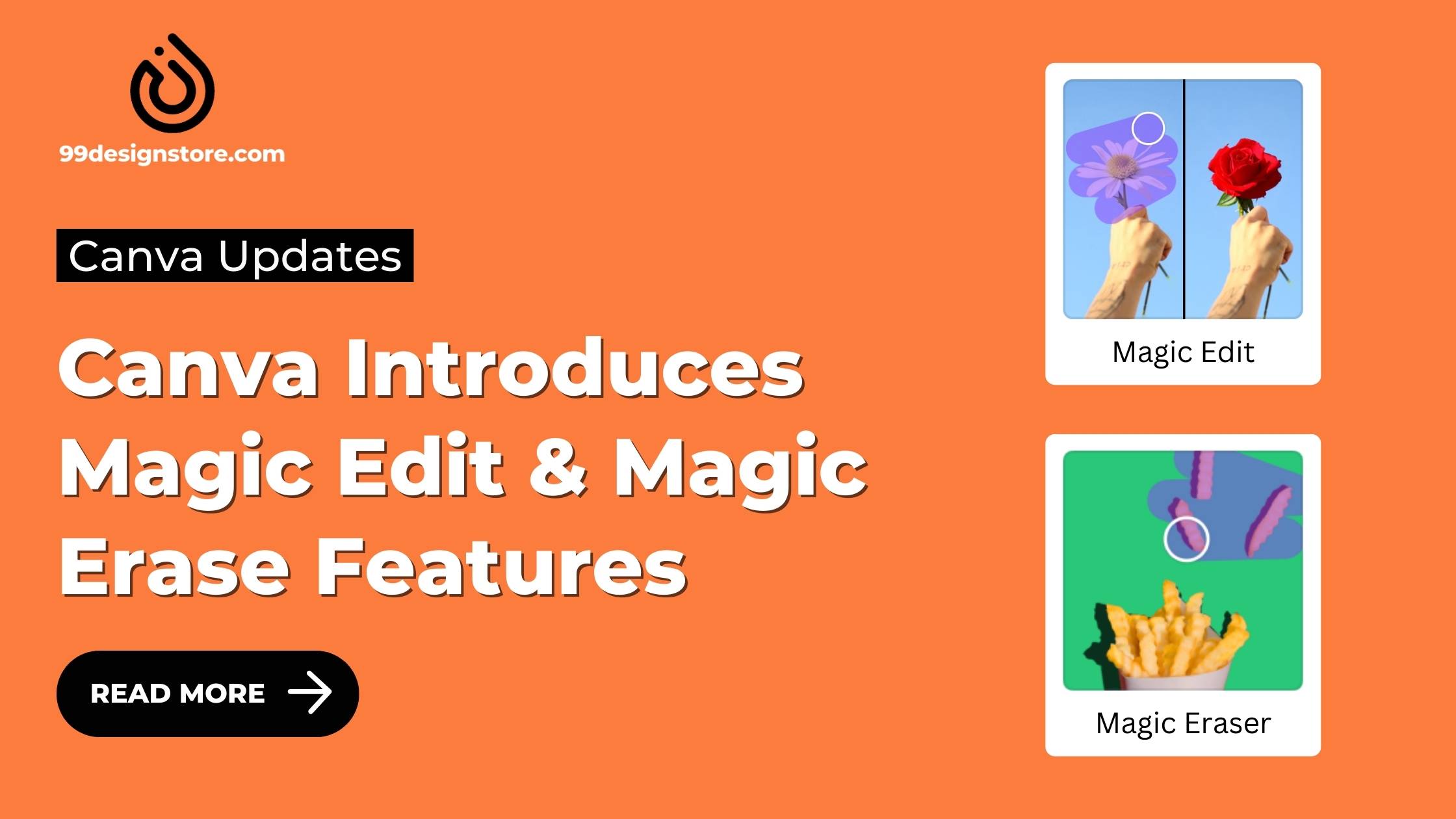 Magic Edit & Magic Erase Features - Canva Updates