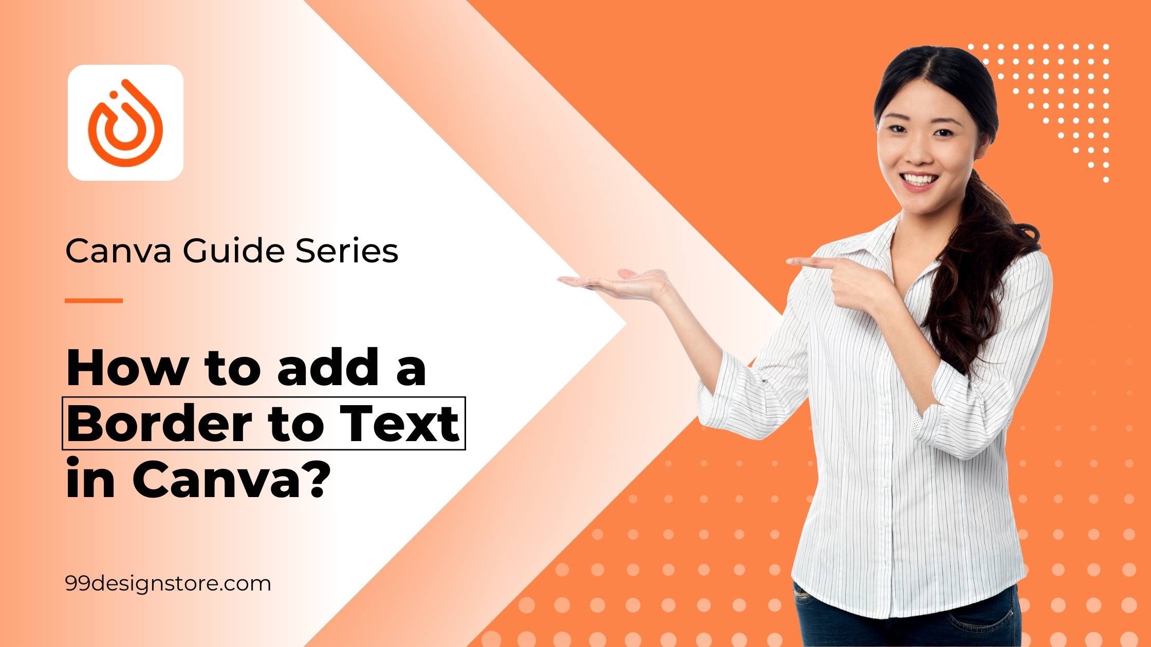 how to add a border to text in canva