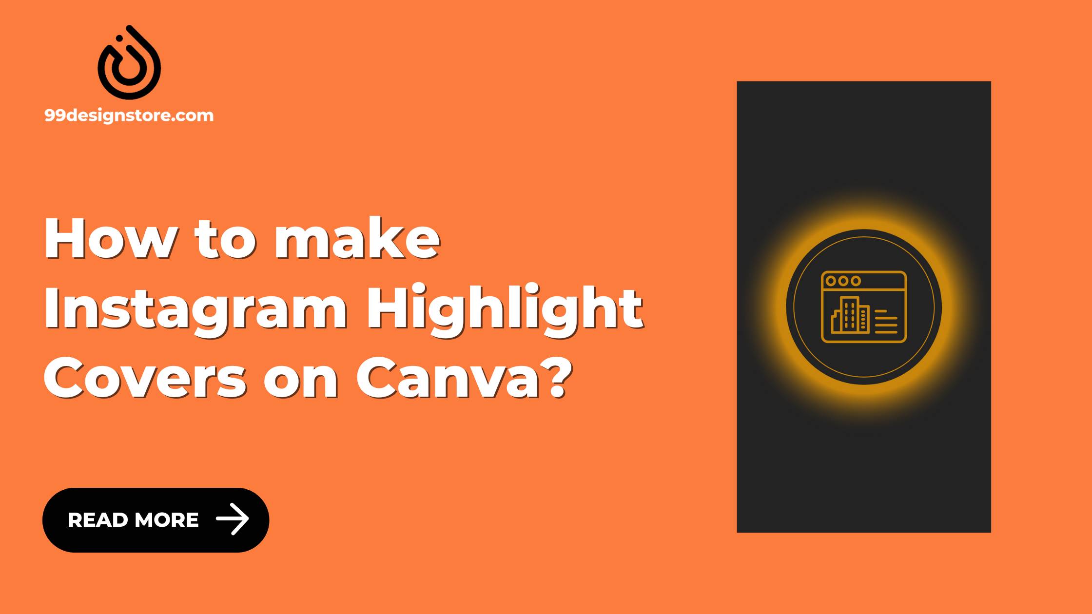 make instagram highlight covers on canva